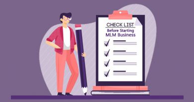 Checklist before starting MLM